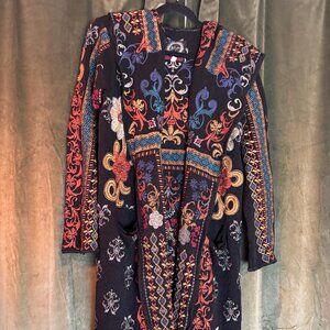Johnny Was Fabiana Duster Hooded Cardigan